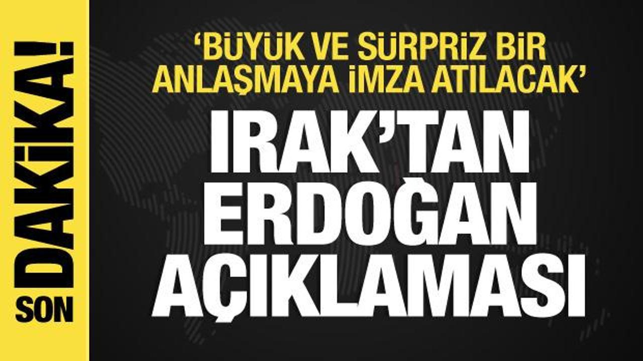 Irak’tan Erdoğan açıklaması