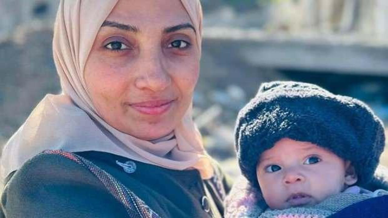 İşgalci İsrail bir gazeteciyi daha yavrusuyla birlikte şehit etti