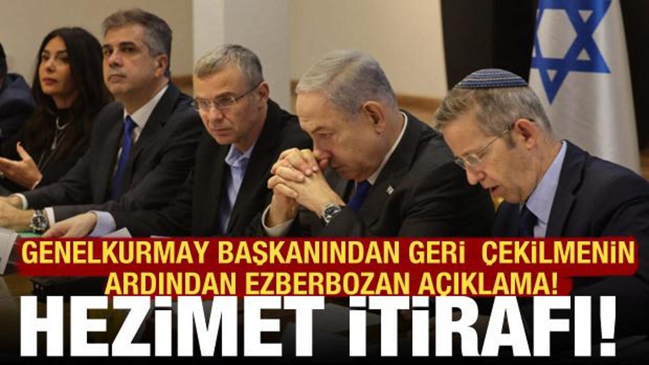 İsrail’den savaş açıklaması: Hedeflere tam ulaşamadık