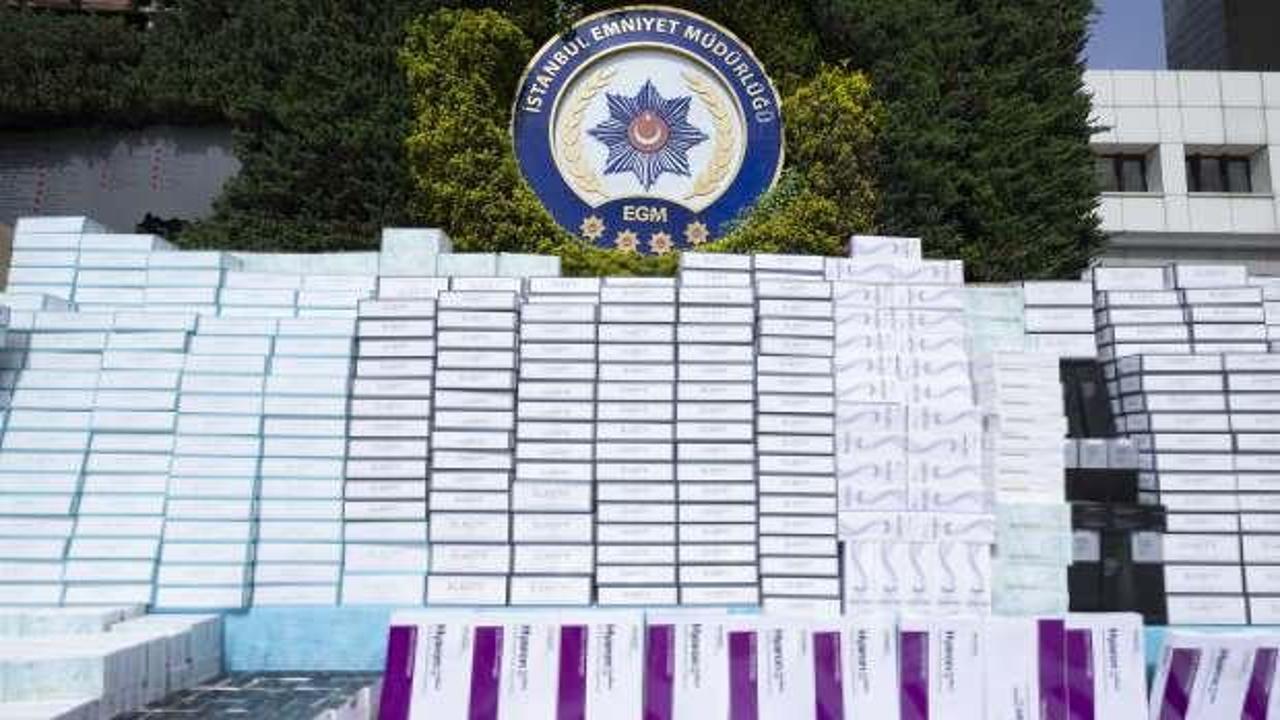 İstanbul’da kaçak ilaç operasyonu: 9 şüpheli tutuklandı