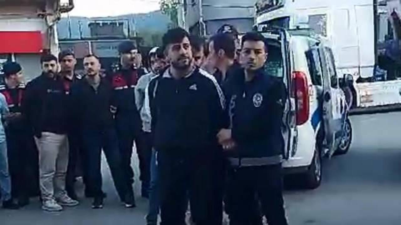 Kargo minibüsü ile göçmen kaçakçılığına suçüstü