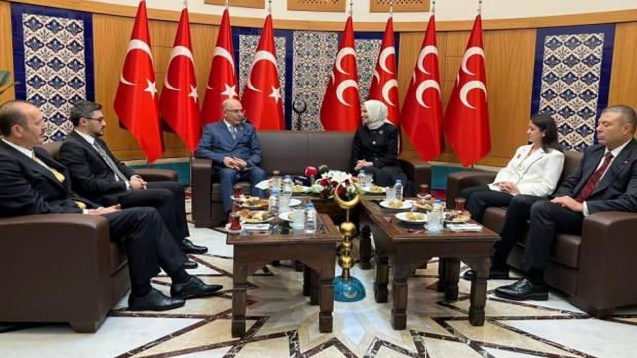 MHP’ye, partilerden bayram ziyareti