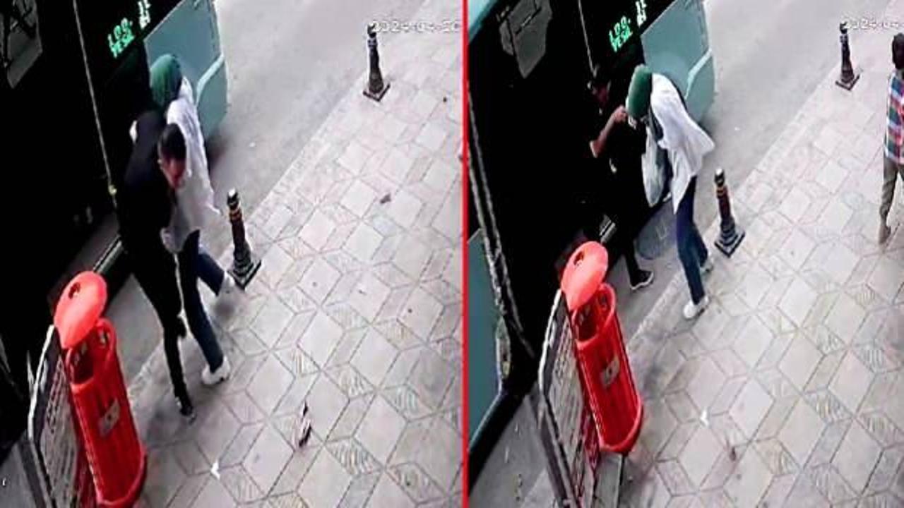 Minibüsten inen vatandaşlar hayatlarının şokunu yaşadılar