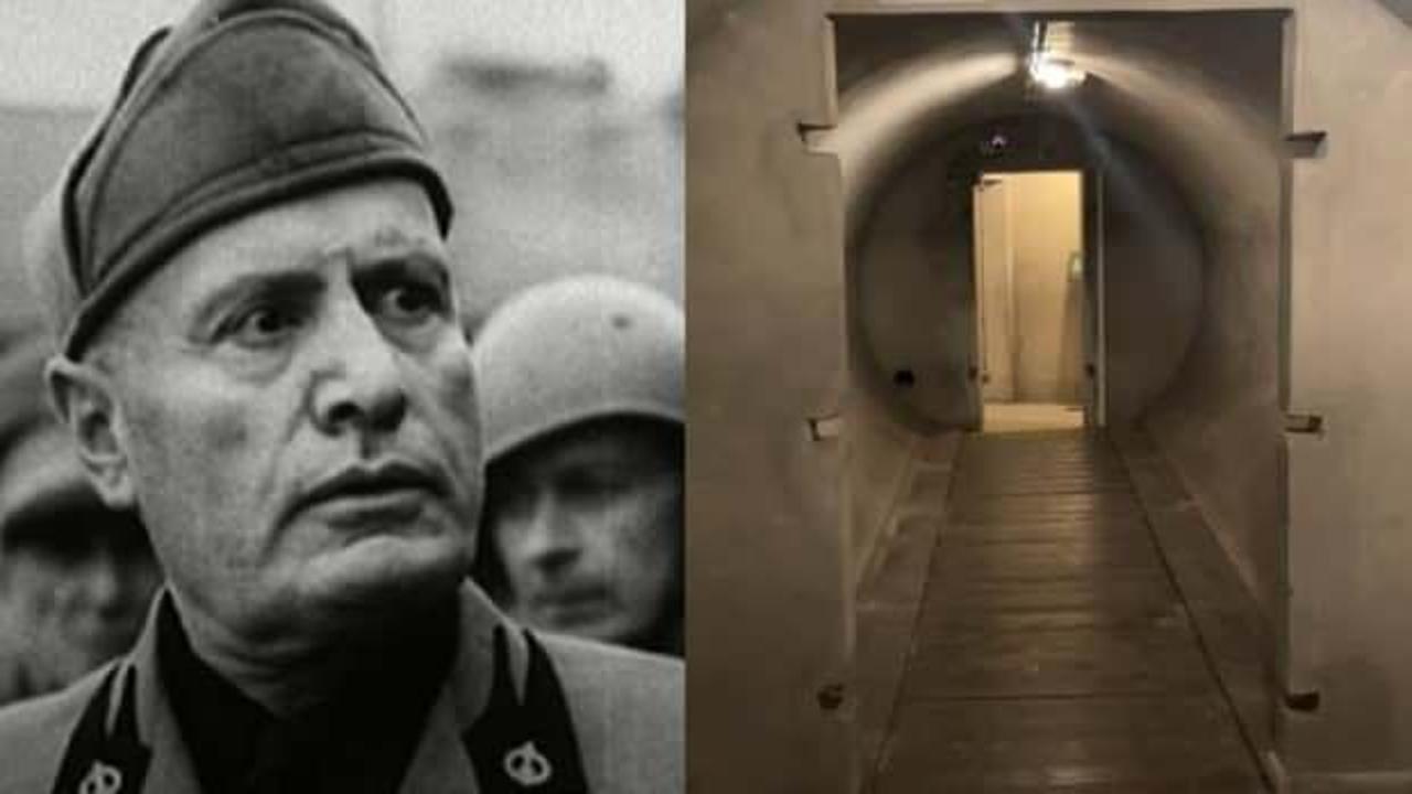 Mussolini’nin sığınağı halka açılıyor