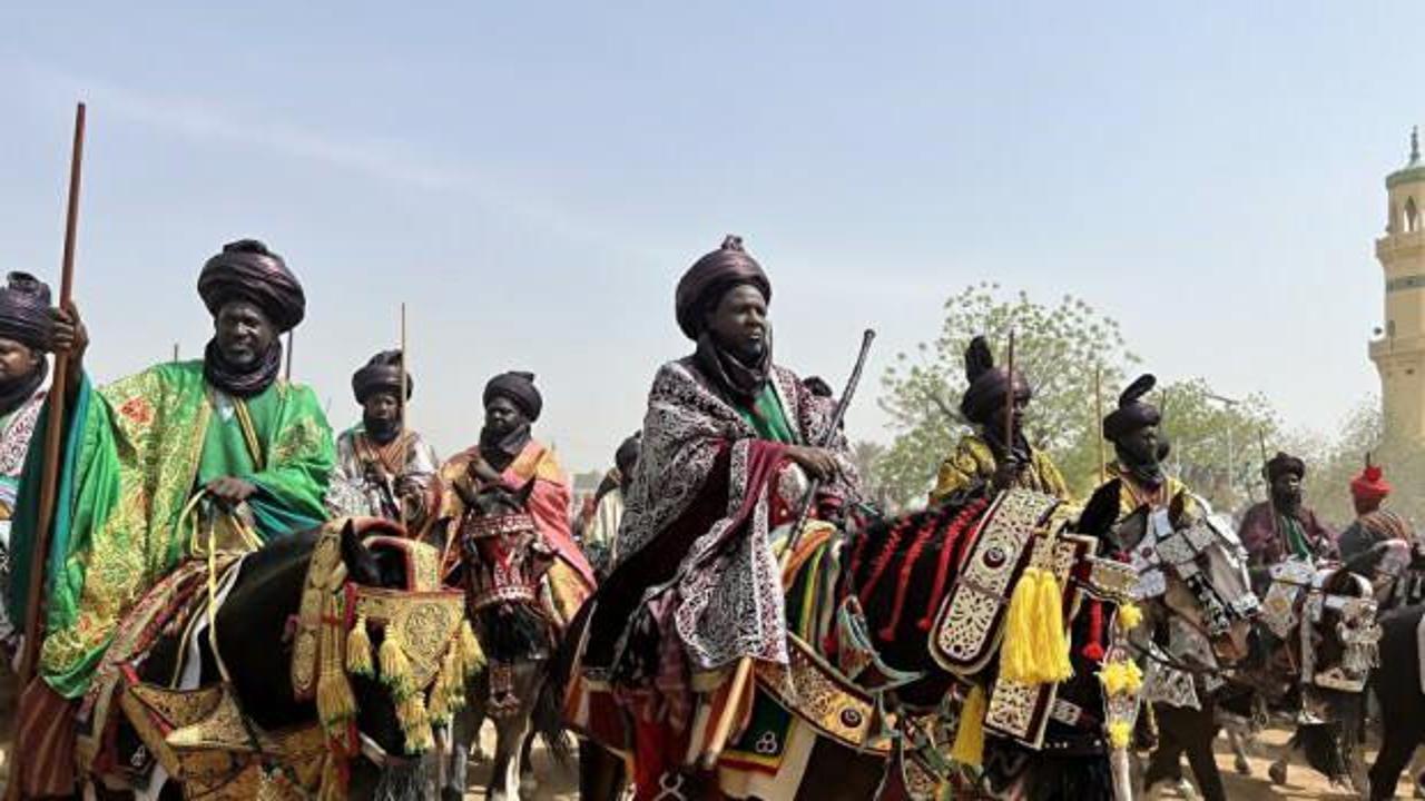 Nijerya’da Ramazan Bayramı dolayısıyla geleneksel “Hawan Daushe” töreni yapıldı