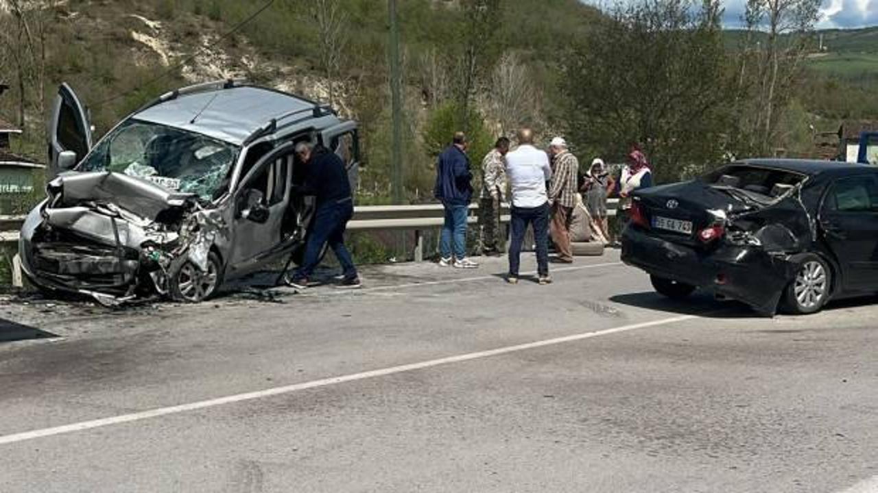 Samsun’da trafik kazası! Yaralılar var…