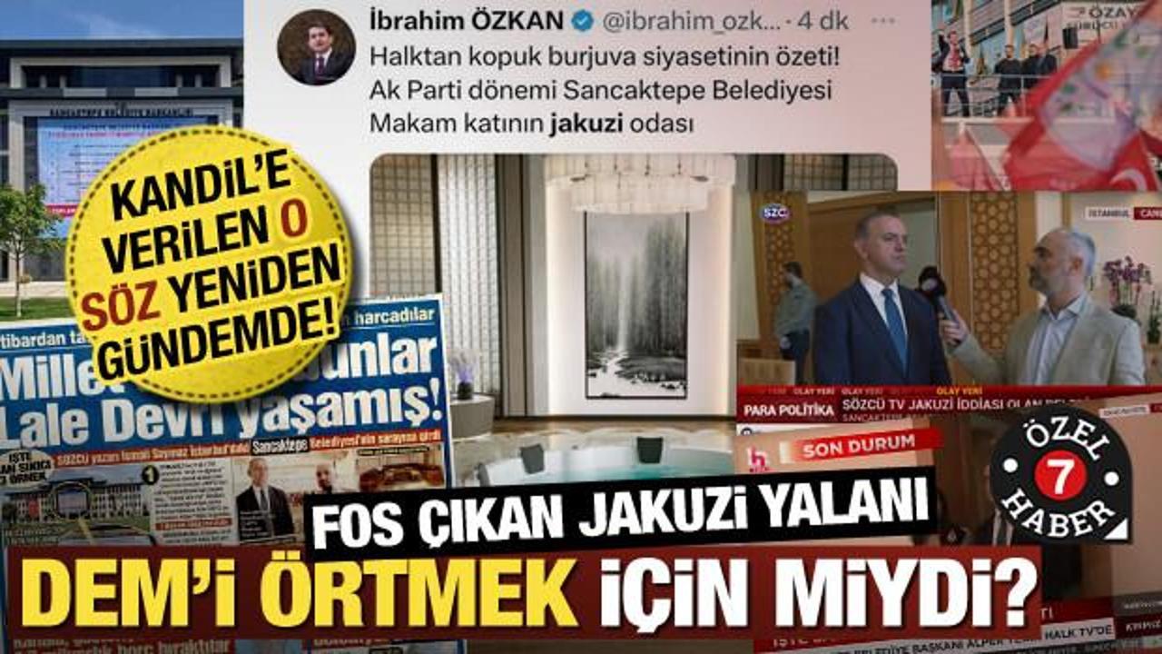 Sancaktepe’deki jakuzi yalanı DEM’i örtmek için mi? Alper Yeğin’in yardımcısı kim olacak?