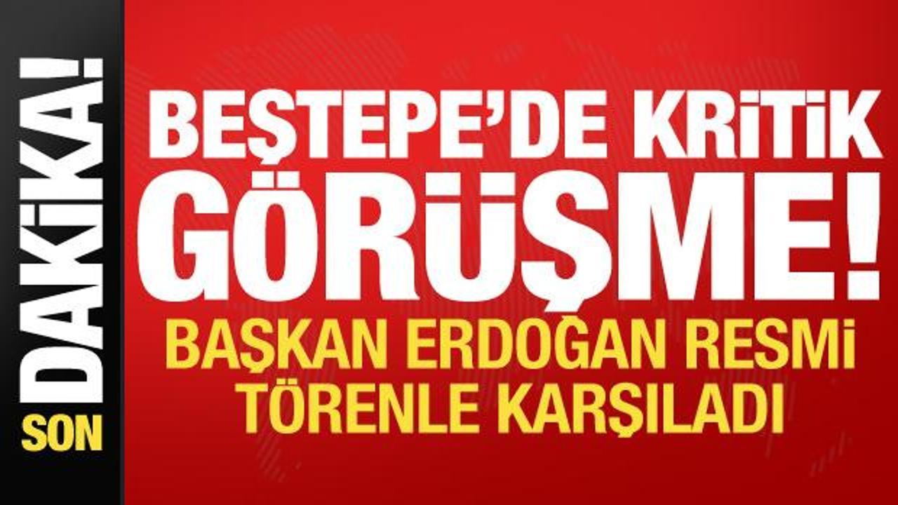Son dakika: Alman Cumhurbaşkanı Ankara’da! Başkan Erdoğan resmi törenle karşıladı