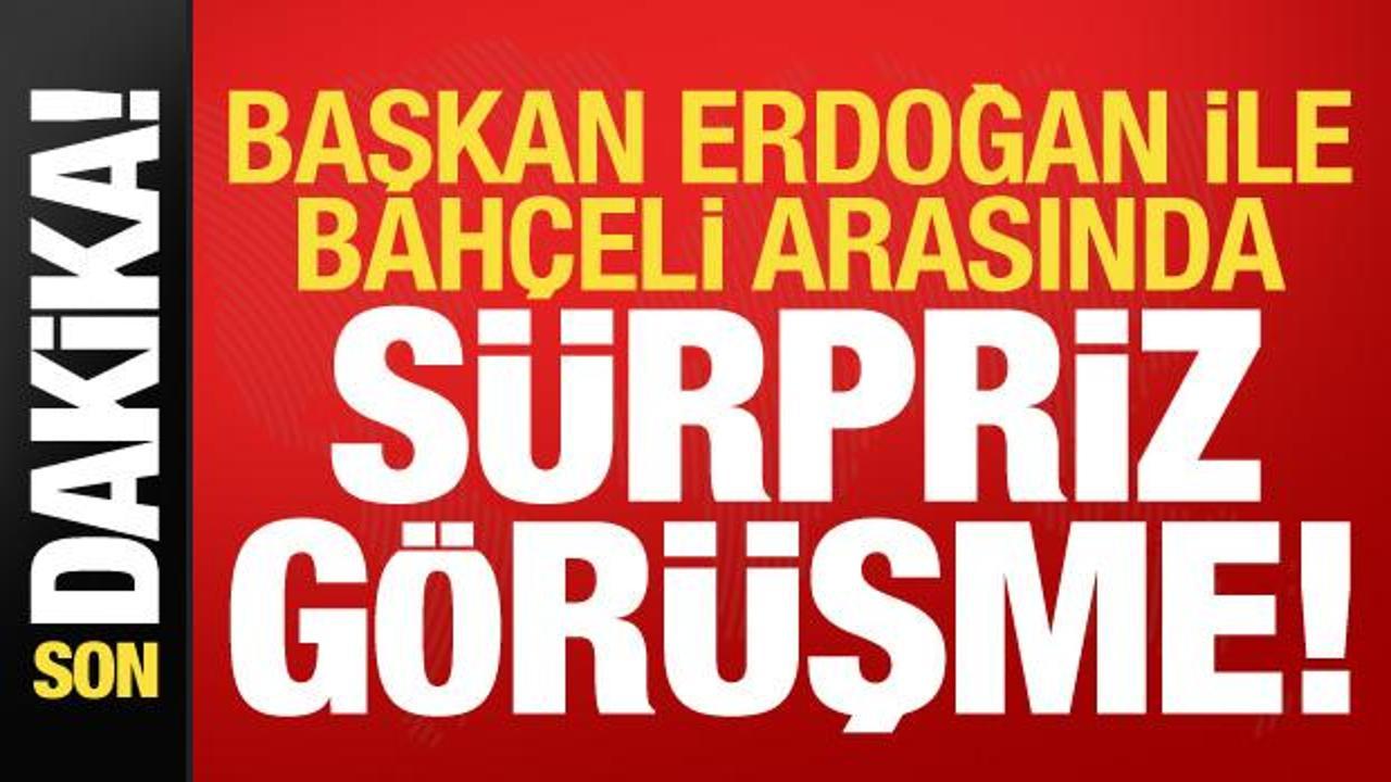 Son dakika: Erdoğan ile Bahçeli arasında kritik görüşme!