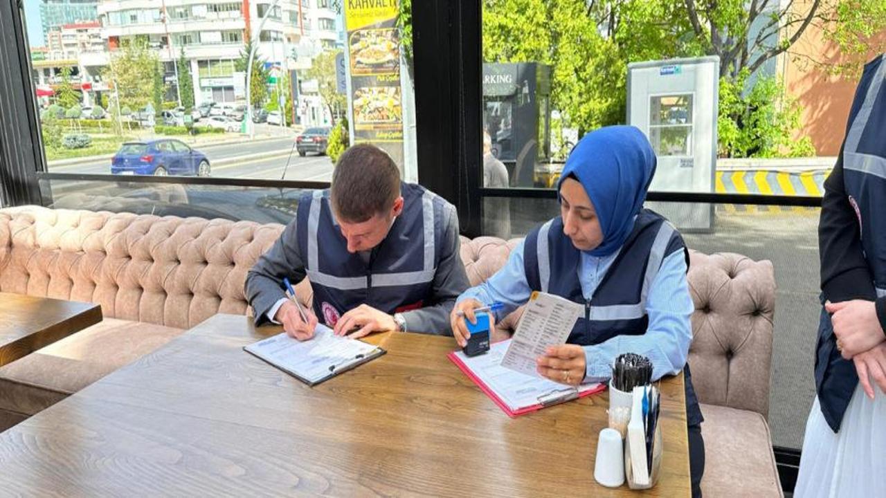 Ticaret Bakanlığı’ndan restoran ve kafelerde fiyat listesi denetimi