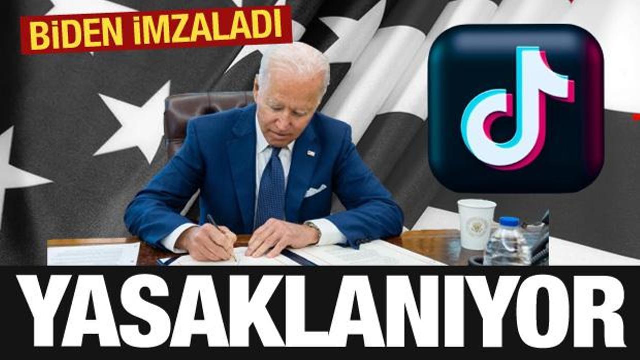 TikTok’a yasak! ABD Başkanı Biden imzayı attı