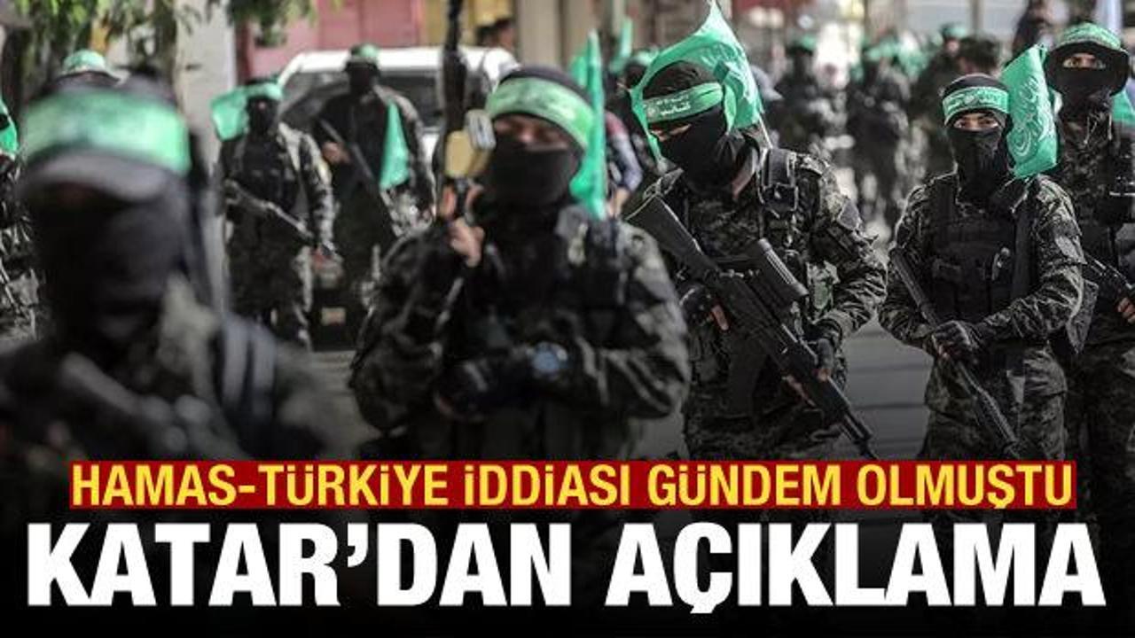Türkiye iddiası gündem olmuştu: Katar’dan Hamas açıklaması