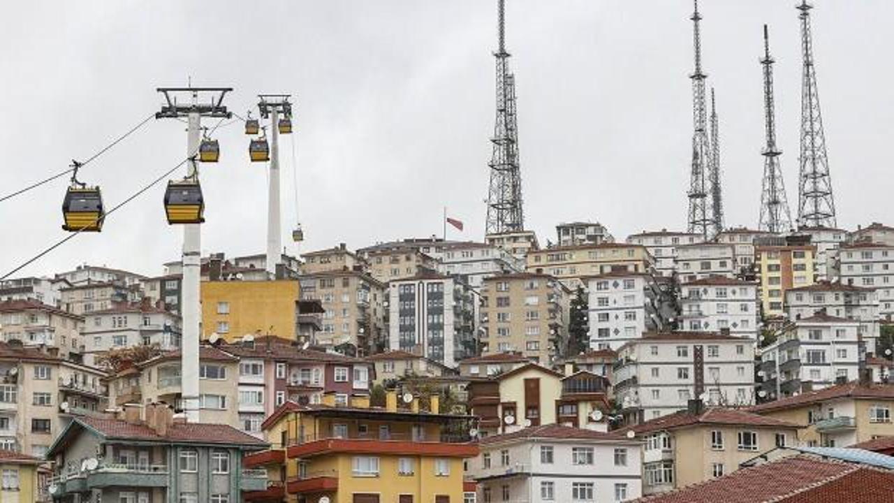 Yenimahalle-Şentepe teleferik sistemi geçici süreyle durduruldu