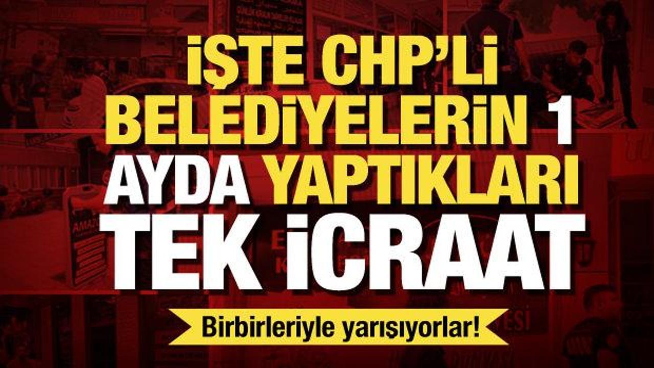 1 ayda yaptıkları tek iş bu!CHP’li belediyeler icraatta değil tabela avcılığında yarışıyor