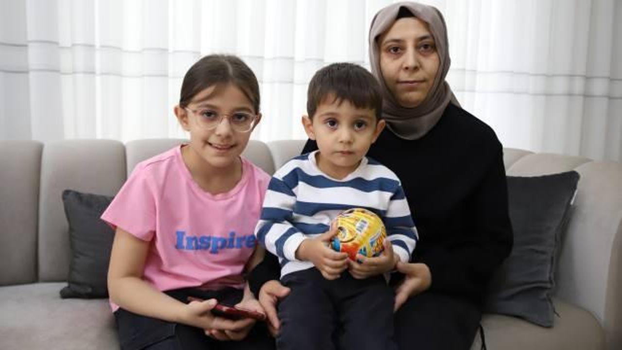 Depremzede annenin en acı anneler günü