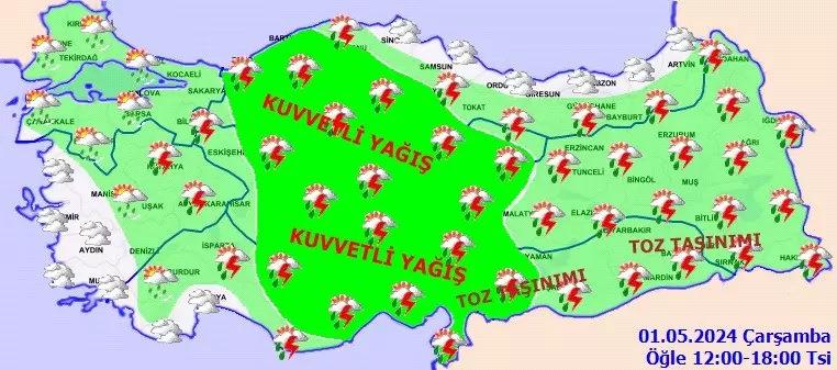 Meteoroloji'den 28 ile uyarı! Bu illerde yaşayanlar dikkat