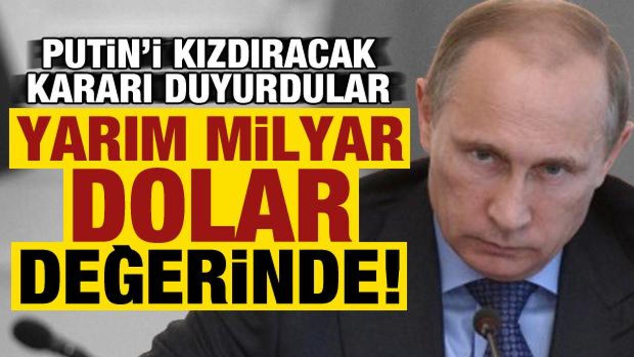 ABD, Rusya’yı kızdıracak kararı duyurdu! Yarım milyar dolar değerinde…