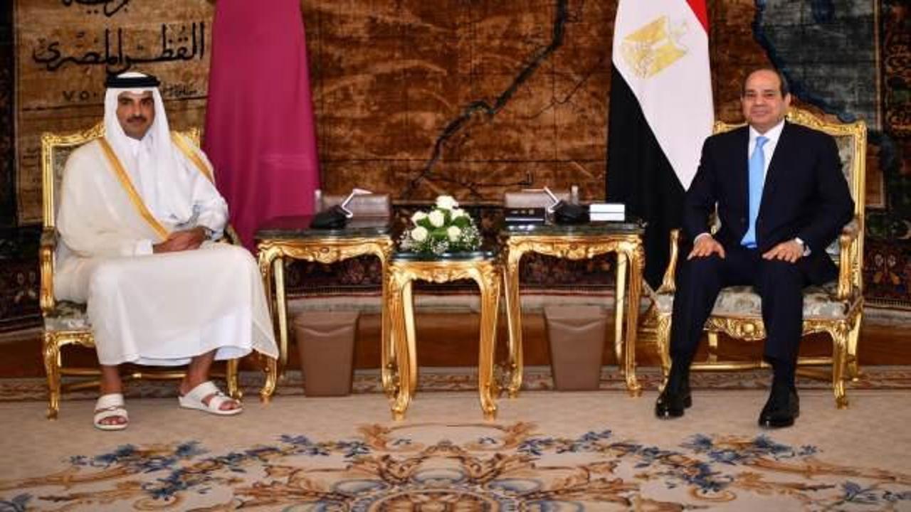 Al Sani’yle Sisi arasında Gazze görüşmesi