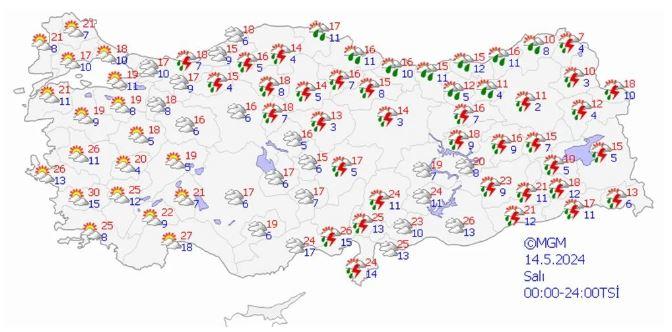 Kışa döndük! İstanbul dahil 29 il için Meteoroloji'den uyarı!