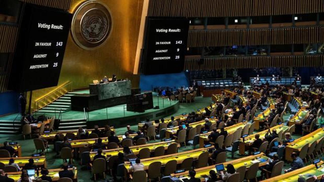 BM’den tarihi karar! Arap ülkelerinden peş peşe mesajlar