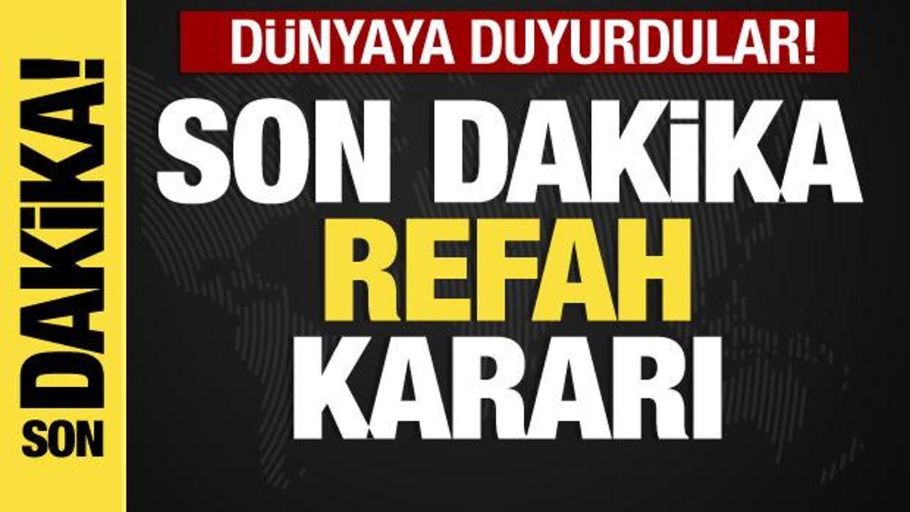 İsrail Güvenlik Kabinesi Refah’taki kara saldırılarının genişletilmesini onayladı