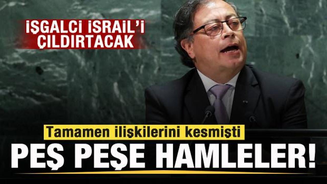 Kolombiya’dan peş peşe adımlar! İsrail’i çıldırtacak