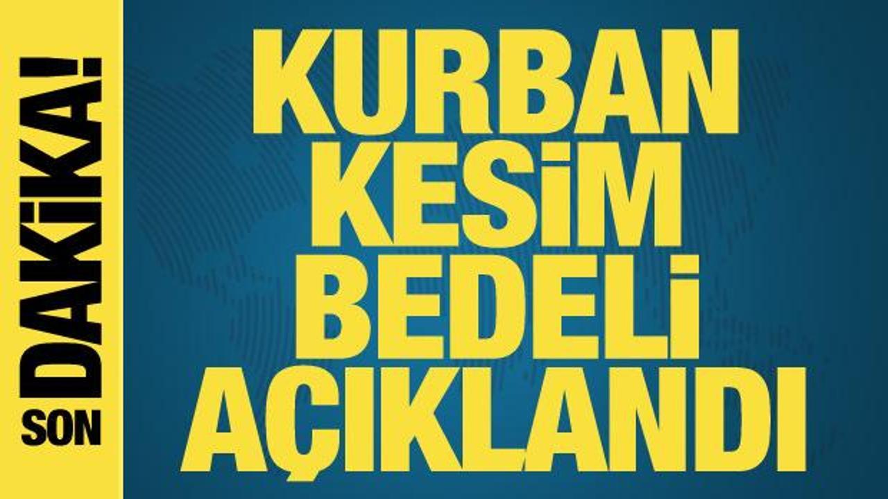 Vekaletle kurban kesim bedeli açıklandı