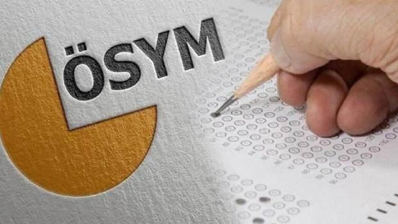 ÖSYM, hafta sonu iki sınav yapacak