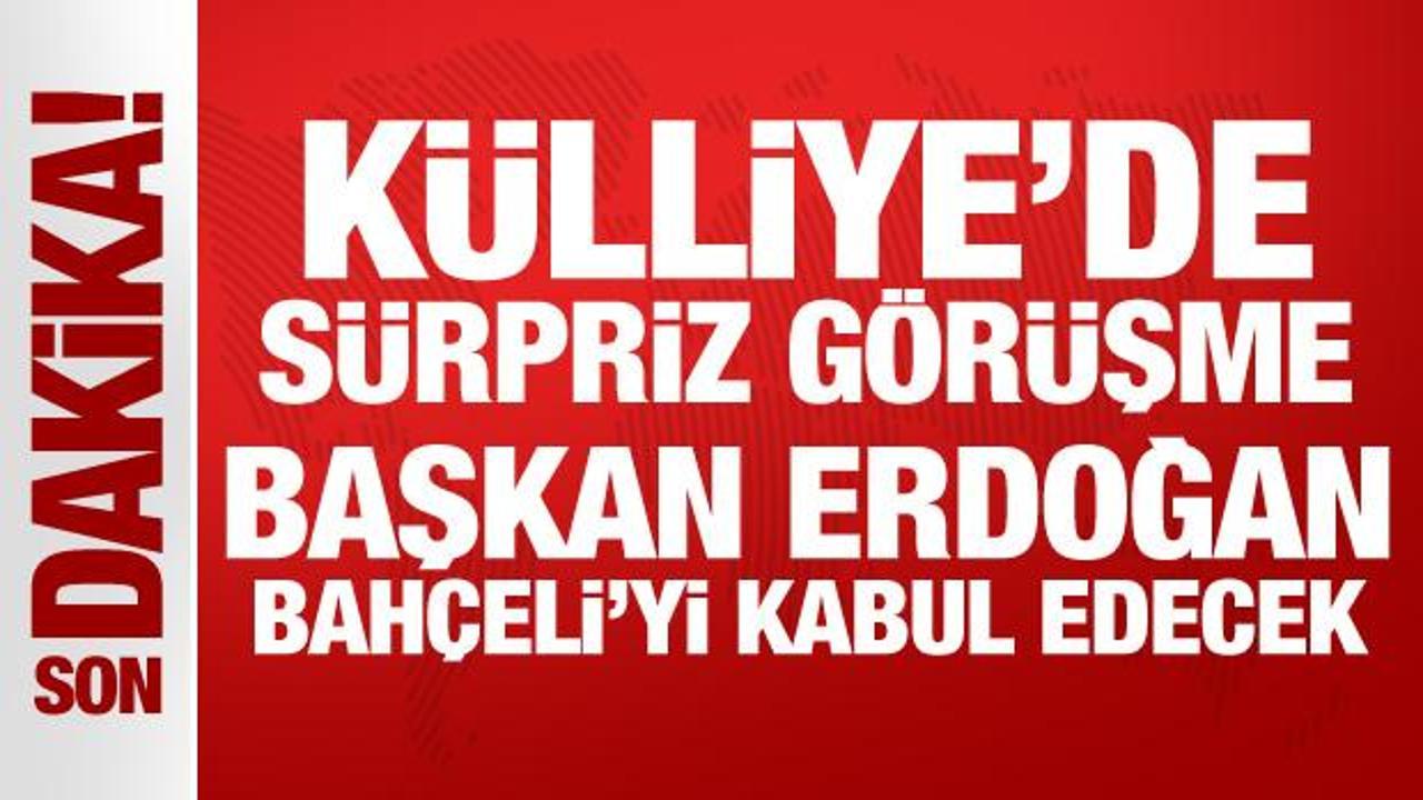 Son Dakika: Erdoğan’dan kritik kabul! Devlet Bahçeli ile görüşecek