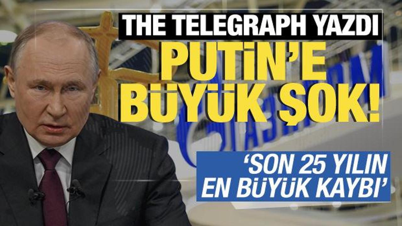 The Telegraph yazdı: Vladimir Putin’e büyük şok!