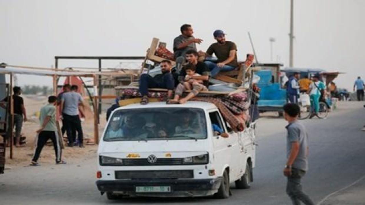 UNRWA: Bir haftada Refah’tan 300 bin kişi ayrıldı