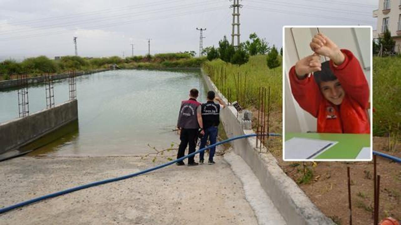 Zihinsel engelli çocuk, inşaat halindeki sulama kanalında ölü bulundu