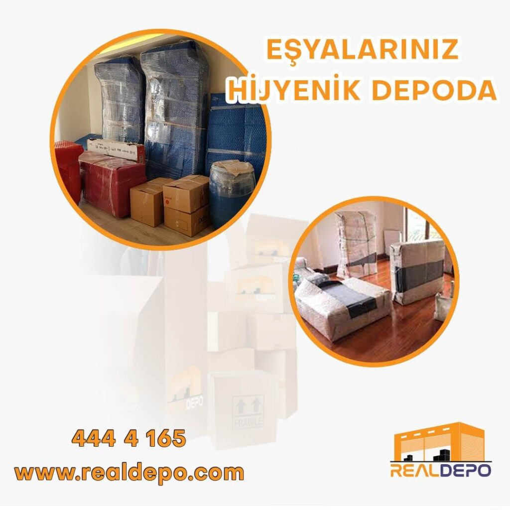 Real Depo ile Güvenli Depolama: Eşyalarınız Bizimle Güvende