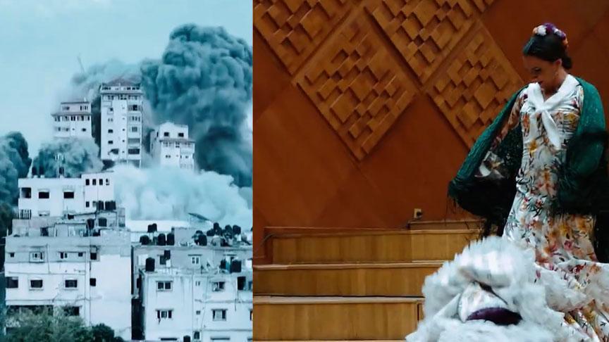  Filistin İçin Tek Yürek” Etkinliği CSO’da: Flamenko Gösterisiyle Gazze’ye Destek