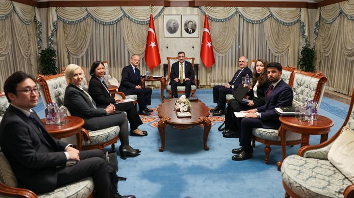 Cevdet Yılmaz, Asya Kalkınma Bankası Başkanı Masato Kanda ile Bir Araya Geldi