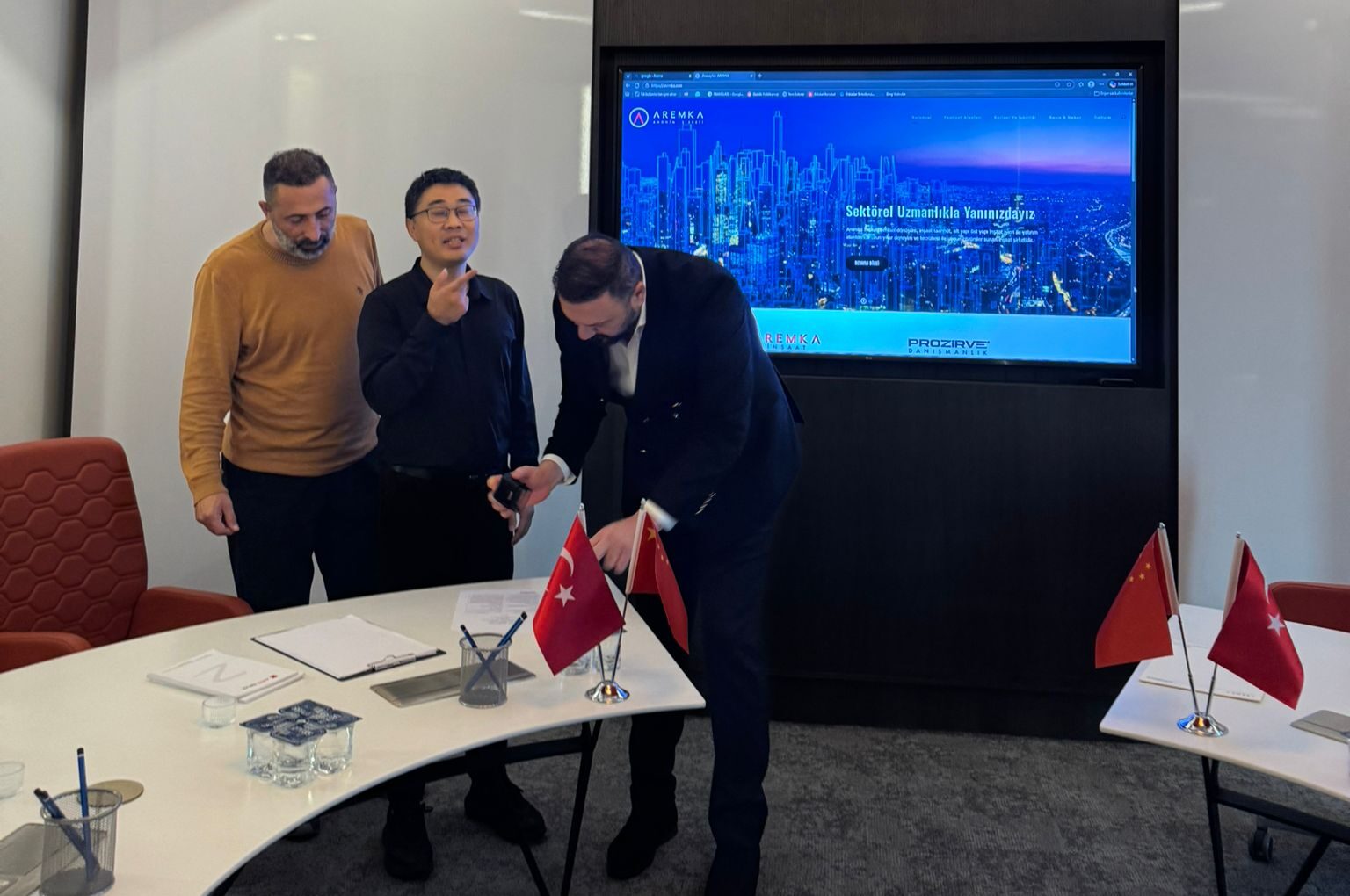 AREMKA A.Ş. Çin ile Stratejik Mimarlık Ortaklığı Kurdu